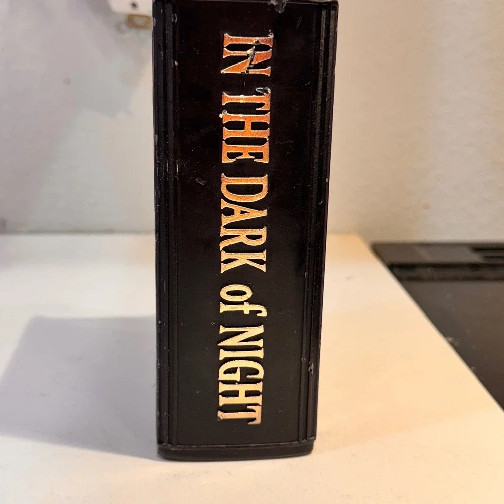 New Threshold Book of Spells Candle In the‎ Dark of Night Black Rose Design Goth